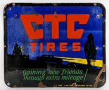 CTC Tires "Gaining New Friends" DSP Sign