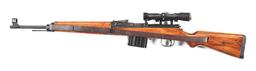 (C) WALTHER AC 44 CODE G43 SEMI AUTOMATIC RIFLE WITH REPLICA OPTIC.