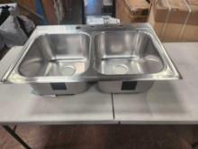 Elkay Parkway Drop-in 1 Bowl 20 Gauge Stainless Steel Sink