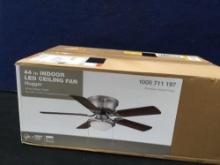 44in Indoor LED Ceiling Fan