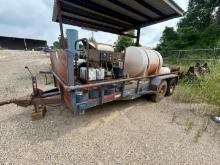 2005 PARK 18FT STEAM CLEANER TRAILER