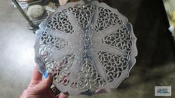 Raymond Silverplate trivet and other trivets