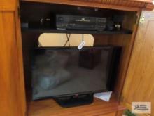 LG TV with JVC CD player