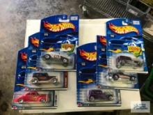 (6) HOT WHEELS. SEE PICTURES FOR TYPE AND MODELS.