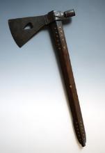 Beautiful display item! 19" long Early 1900's recreation of a Pipe Tomahawk.