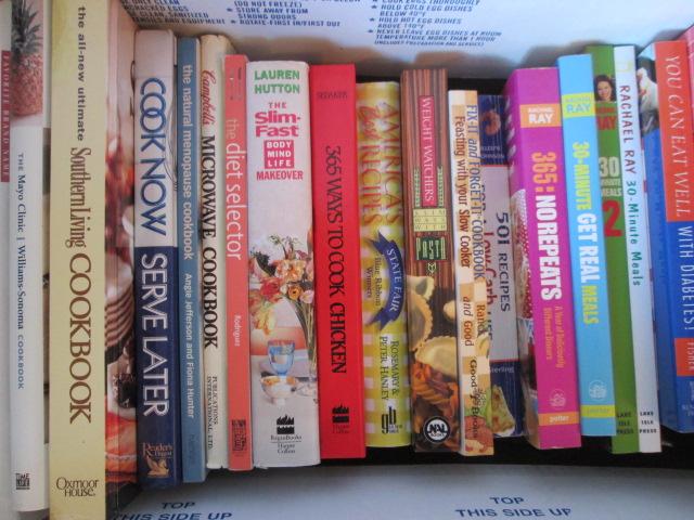 Large Collection of Cook Books-Many Celebrity Cook Books