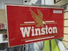 1982 Winston and Salem Double Sided Flange Sign