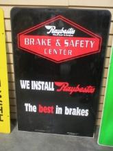 Stout Marketing "Raybestos The Best in Brakes Brake & Safety Center" Double Sided