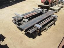 Lot Of Misc Steel Truck Stake Sides