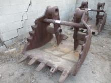 Lot Of 48" Tooth Ditching/Dredge Bucket