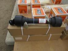 (2) New Unused 1 3/8" PTO Drive Shafts,