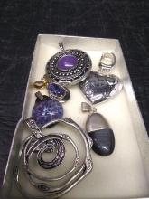 Assorted Costume Jewelry-Pendants