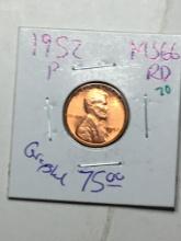 1952 P Lincoln Wheat Cent