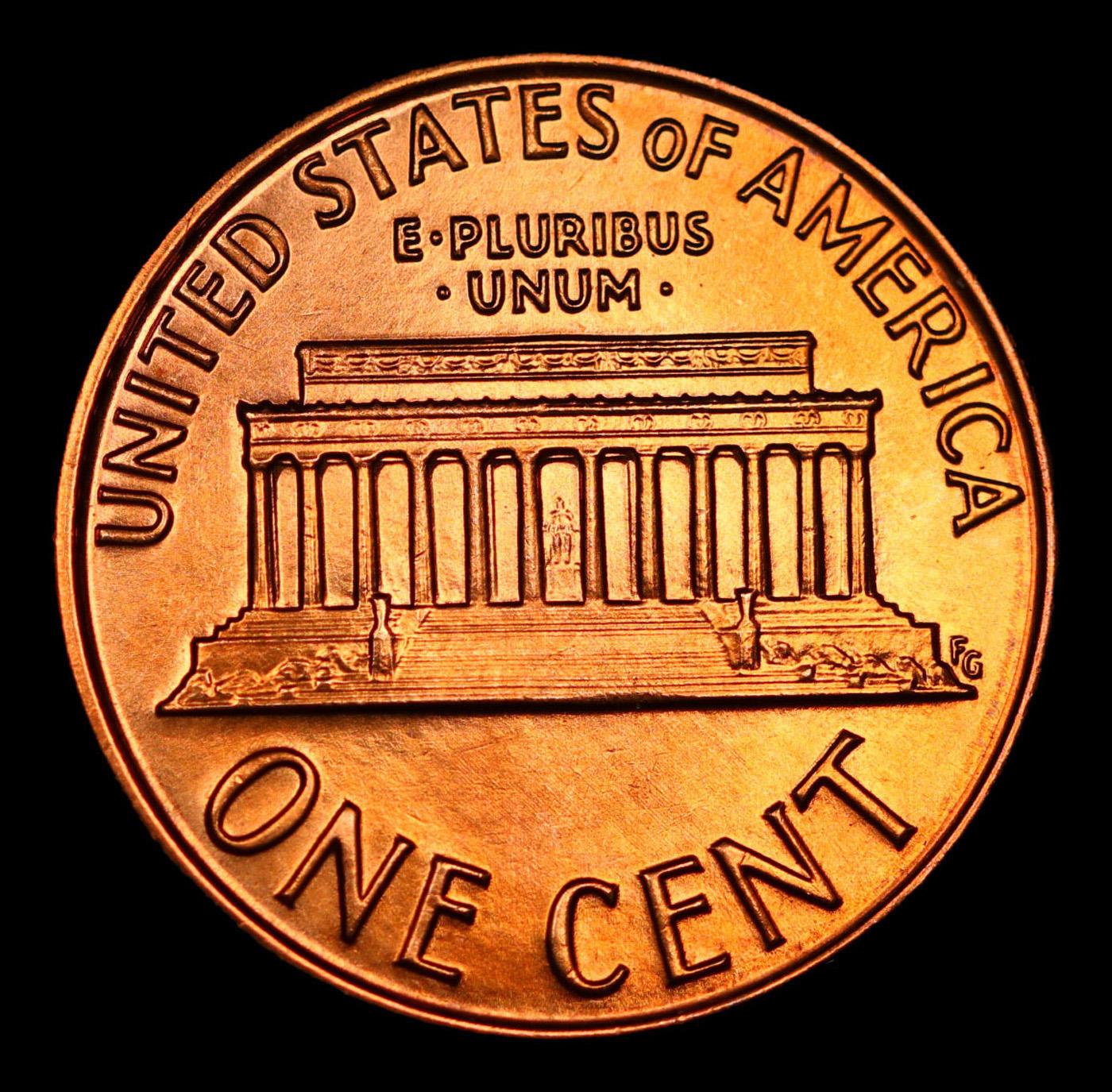 1987-p Lincoln Cent 1c Grades GEM++ RD