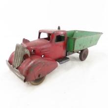 Wyandotte #326 Metal Dump Truck w/ Wood Wheels