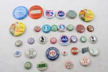 Railroad, Labor & Union Pinbacks