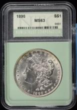 1896 Morgan Dollar NTC MS63