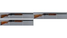 Three Remington Sportsman Semi-Automatic Shotguns