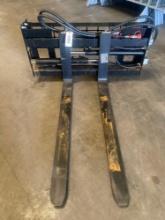 MOWER KING SKID STEER FORKS