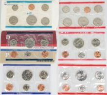 3 U.S. Unc. Mint Sets; 1980, 1984, 1996