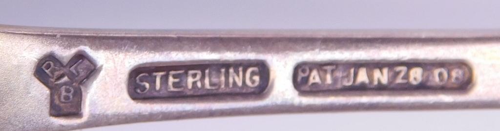 Sterling Silver Souvenir Spoons, (3)
