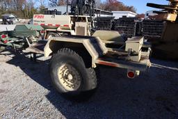 Cargo Army 1-Ton Chassis Trailer