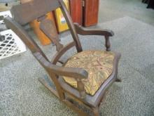 VINTAGE CHILDS ROCKING CHAIR