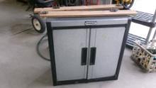 30" X 14" X 30" 2 DOOR STANLET METAL CABINET