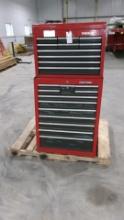 CRAFTSMAN 12 DRAWER ROLLING TOOL CHEST w / 10 DRAWER TOOL BOX