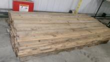 ROUGH CUT OAK BOARDS: 23- 1" X 6" X 8' & 72 1" X4" X 8'