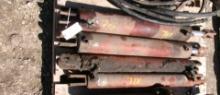 2-PAIR OF MATCHED HYDRAULIC CYLINDERS