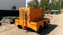 LARGE GENERATOR & PLANE STARTING UNIT POWERED 6 CYLINDER DETROIT DIESEL, 495 hrs