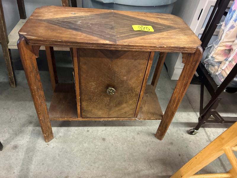 Inlaid Side Table