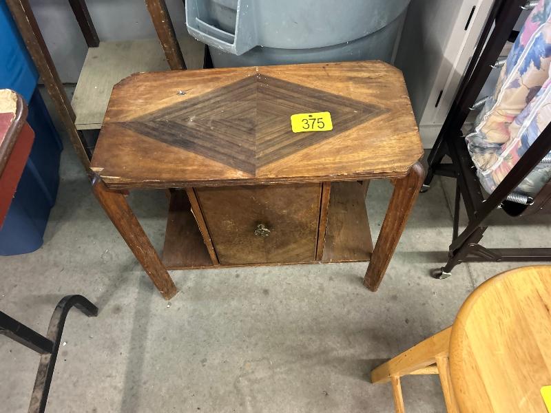 Inlaid Side Table