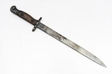 British Pattern 1907 Short Bayonet (12" Blade) G.R.I./ R.F.I.