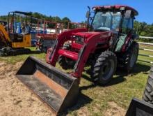 MAHINDRA 6075 TRACTOR, CAB/AIR