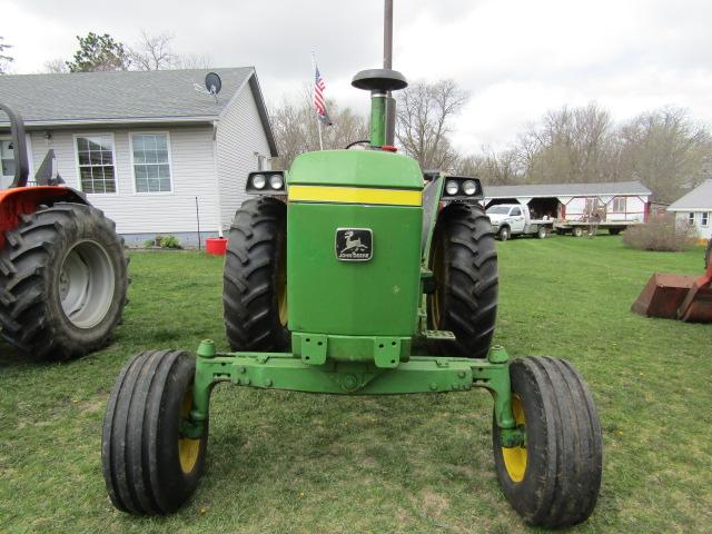 151. UNIQUE 1980 JOHN DEERE MODEL 4040 DIESEL TRACTOR, OPEN STATION, POWER