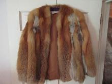 Cain-Sloan Co. Nashville Fur Salon Fox Fur Jacket- No Size