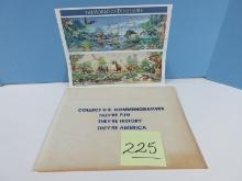 Collectors US Postage Commemoratives Stamps "The World of Dinosaurs" Circa 1996 Sheet of
