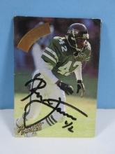 Collectors Signed Ron Lott-Ronnie Lott NFL Team 1994 Action Packed Trading Card New York Jets