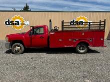 2009 Chevrolet Silverado 3500 HD Utility Truck