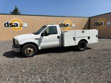 2007 Ford F350 Utility Truck