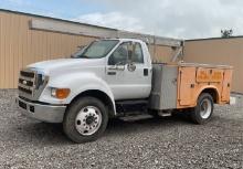 2007 Ford F650 Utility Truck