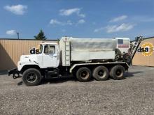 1984 Mack DM685S Contractor Dump Truck Volumetric Concrete Mixer Truck