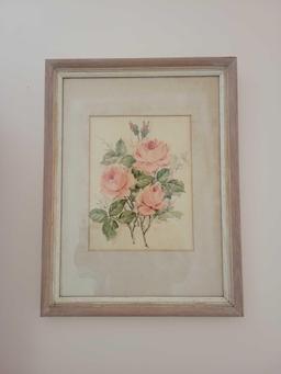 Rose Picture Frame $2 STS