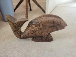 Wooden Fish Decor $1 STS