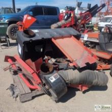 1 PALLET. GARDEN TRACTOR ACCESSORIES, INCLUDING: GRAVELY MOWER DECK