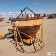 CONCRETE HOPPER, STEEL CONSTRUCTION