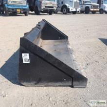 SKIDSTEER ATTACHMENT, GP BUCKET, 72IN. ITEM APPEARS UNUSED