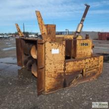 LOADER ATTACHMENT, SNOW BLOWER, BLANCHET MODEL LM-220-607A-SP, 6CYL JOHN DEERE DIESEL ENGINE, APPROX